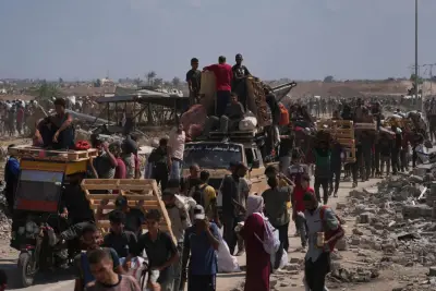 Israel declares Gaza’s largest city a combat zone as the bodies of 2 hostages are recovered
