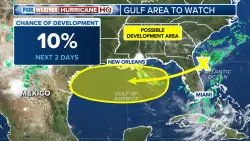 National Hurricane Center flags area to watch for possible tropical development as system soaks Gulf Coast