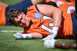 Broncos ILB Drew Sanders to miss time with tendon injury to foot, source says