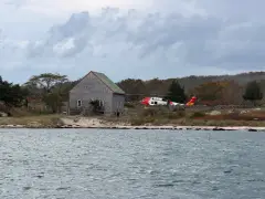 Massachusetts woman dies after boat fire and Coast Guard rescue